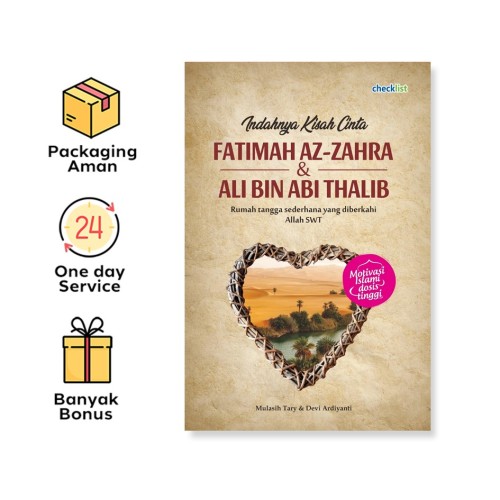 Indahnya Kisah Cinta Fatimah Az-Zahra & Ali Bin Abi Thalib (Checklist)