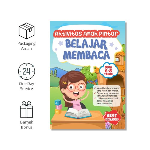 Aktivitas Anak Pintar Belajar Membaca