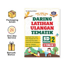 Kelas 2 Sd : Daring Latihan Ulangan Tematik