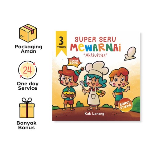 Aktivitas : Super Seru Mewarnai Teknik Pastel