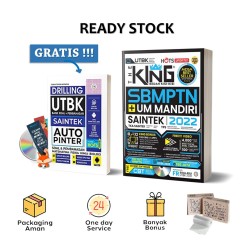 The King Bedah Kisi-Kisi SBMPTN & UM Mandiri Saintek 2021-2022 (FE) + CD