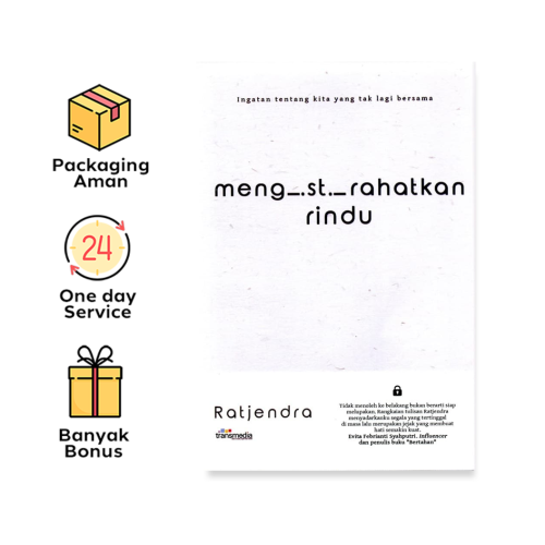 Buku Mengistirahatkan Rindu (Transmedia Pustaka)