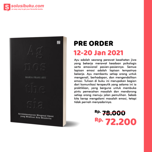 Pre-Order Agnosthesia - Maria Frani Ayu (Buku Mojok)