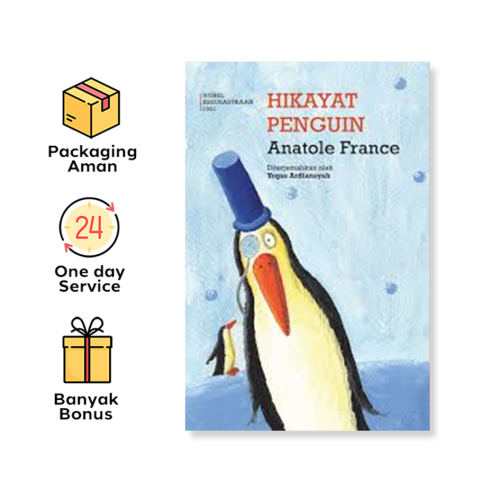 Buku Hikayat Penguin - Anatole France (Moooi)
