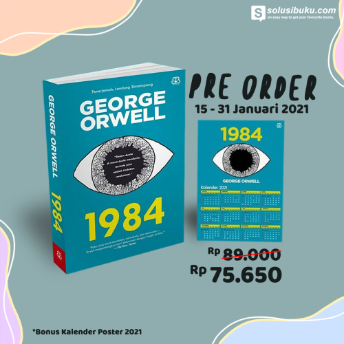 Pre-Order 1984 George Orwell - (Bentang Pustaka)