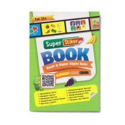 Buah & Sayur Super Seru: Super Sticker Book