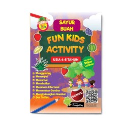 Seri Buah & Sayur: Fun Kids Activity Usia 4-6 Tahun