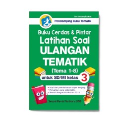 Kelas 3 Sd: Buku Cerdas & Pintar Latihan Soal Ulangan Tematik