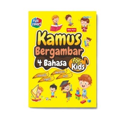 Kamus Bergambar 4 Bahasa For Kids