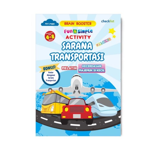 Sarana Transportasi: Brain Booster Fun & Simple Activity