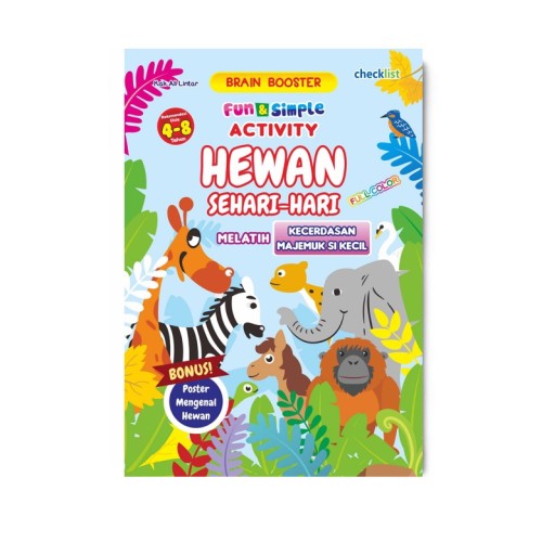 Hewan Sehari-Hari: Brain Booster Fun & Simple Activity