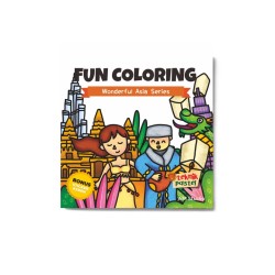 Wonderful Asia Series: Fun Coloring