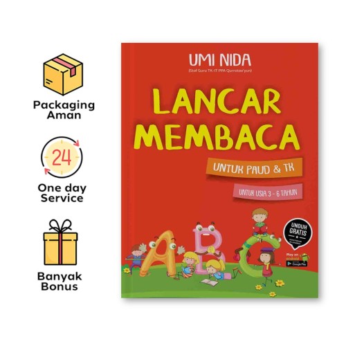 LANCAR MEMBACA UNTUK PAUD DAN TK