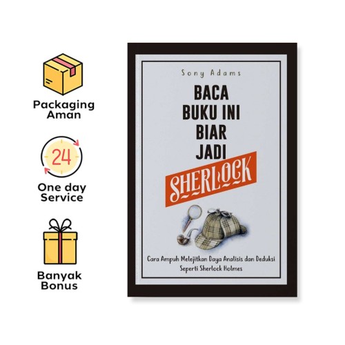 BACA BUKU INI BIAR JADI SHERLOCK