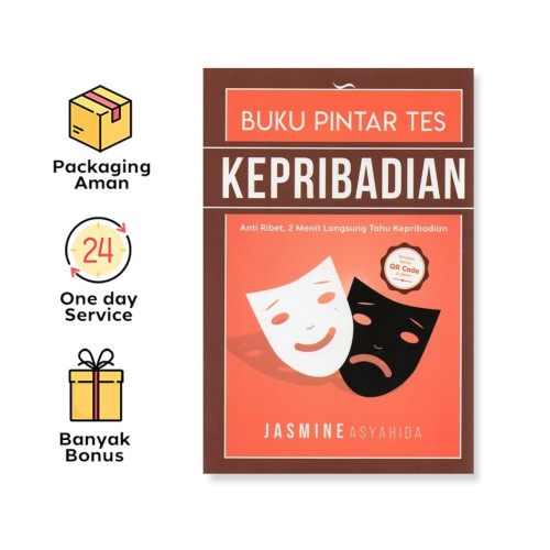 BUKU PINTAR TES KEPRIBADIAN: ANTI RIBET, 2 MENIT LANGSUNG TAHU KEPRIBADIAN