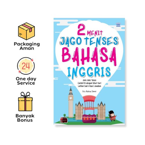 2 MENIT JAGO TENSES BAHASA INGGRIS: JENIS-JENIS TENSES CONTOH PERCAKAPAN SEHARI-HARI LATIHAN SOAL & KUNCI JAWABAN