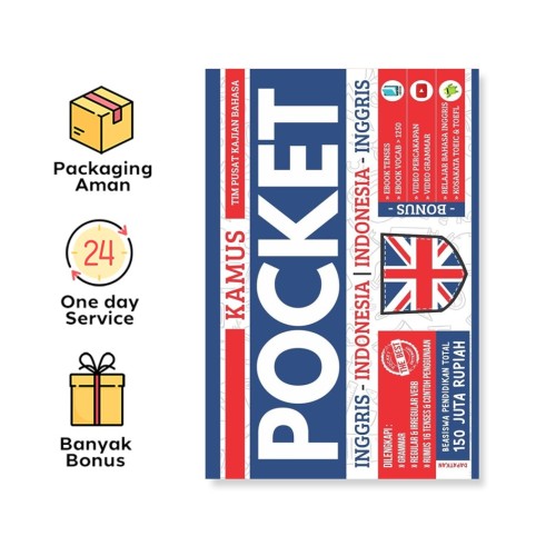 KAMUS POCKET INGGRIS &ndash; INDONESIA | INDONESIA - INGGRIS