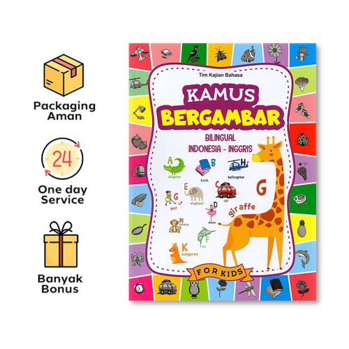 KAMUS BERGAMBAR BILINGUAL INDONESIA-INGGRIS